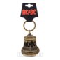 Official AC/DC Hells Bells Keychain (Gold) | Blue Banana Official Band Merch