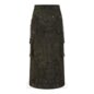 Banned Lunaire Camo Maxi Skirt (Green) | Blue Banana