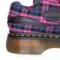 Dr Martens Buzz 5 Eye Tartan Woven Scarpe (Viola) | Blue Banana