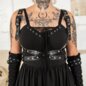 Vixxsin Junia Maxi Dress (Black) | Witchy Maxi Dress, Gothic Fashion