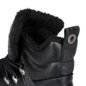 Buffalo Gospher Mid Boot (Black) | Alternative Platform Boots