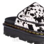 Dr Martens Zebzag Dalmatian Slider (Black/Cream) | Dr Martens Sandals