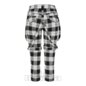 Banned Nocturne Buckle Trousers (Black/White) | Alternative Fashion, Goth Clothing