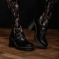 Dr Martens Eviee Sendal Leather Heeled Shoes | Womens Work Heels