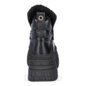 Buffalo Gospher Mid Boot (Black) | Alternative Platform Boots