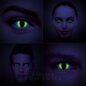 Uv I-Glow Cat's Eye Daily Contact Lenses, Animal Costume Contacts
