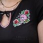 Hell Bunny X Care Bear Cheer Bear Top (Black) | Kawaii Fashion