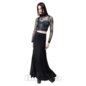 Killstar Nyxian Corset Top (Black) | Gothic Fashion