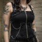 Banned Street Anarchy Top (Black) | Alternative Fashion, Goth Clothing