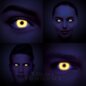 Orange UV I-Glow Coloured Contact Lenses (30 Day) | Coloured Contacts
