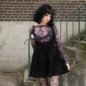 Killstar Juniper's Ballad Underbust Mini Dress (Black) | Killstar Clothing