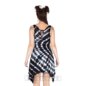 Innocent Eliana Tie Dye Kleid (Schwarz-Weiss) | Blue Banana
