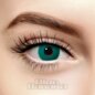 Witches Eye 30 Tage grüne farbige Kontaktlinsen, Coloured Contacts UK