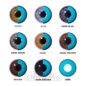 Manson 1 Tag Blaue Farbige Kontaktlinsen, Coloured Contacts UK