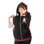 Luv Bunny Cursed Bunny Zip Hoodie (Black/Red) | Alternative Clothing