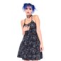 Jawbreaker Sternzeichen-Konstellation Mini Kleid (Schwarz) | Blue Banana