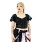 Vixxsin Shadowglass Top (Black) | Alternative Clothing, Gothic Clothing
