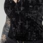 Banned Sanctum Velvet Vest Top (Black) | Banned Alternative Clothing