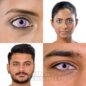 Sakura Pink Daily Coloured Contact Lenses | Halloween Contact Lenses