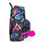 Hype Black Graffiti Heart Backpack | School Bags & Rucksacks