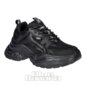 Buffalo Yuno Trainer (Black) | Alternative Platform Shoes