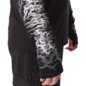 Heartless Akumu Top (Black/Grey) | Alternative Fashion, Goth Clothing