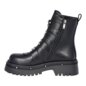 Bleeding Heart Buckle Boots (Black) | Alternative Footwear