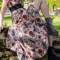 Jawbreaker Flower Spirit Maxi Dress (Multicolor) | Alternative Fashion, Goth Clothing