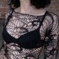 Killstar Lamenthia Mesh Top (Black) | Killstar Clothing