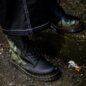 Dr Martens 1460 Evergreen Genix Boots (Black) | 1460 Boots