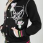 Heartless Hex Bear Varsity Jacket (Black) | Gothic Clothing