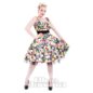 H&R London Night Bloom Dress (Multicolour) | Vintage Mini Dresses