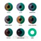 Witches Eye 30 Tage grüne farbige Kontaktlinsen, Coloured Contacts UK