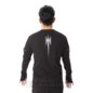 Heartless Akumu Top (Black/Grey) | Alternative Fashion, Goth Clothing