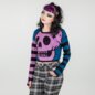 Banned Voidstar Crop Jumper (Purple) | Banned Alternative Clothing
