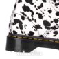 Dr Martens 1460 Bex Dalmatian Hair-On Leather Boots (Black/Cream) | Dr Martens Boots