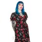 Hell Bunny Blooming Elle Dress (Black) | Blue Banana