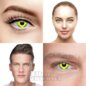 Kontaktlinsen mit brasilianischer Flagge (30 Tage) | Coloured Contacts