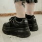 Buffalo Besu Trainer (Black) | Alternative Platform Shoes