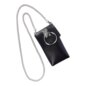 Blue Banana Faux Leather Ring Bag (Black) | Alternative Handbags
