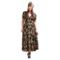Banned Carol Golden Hour Wrap Dress (Black) | Alternative Fashion, Goth Clothing