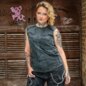 Poizen Industries Noctis Vest (Grey) | Alternative Clothing