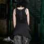Jawbreaker No Evil Lace Vest (Black) | Blue Banana