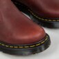 Dr Martens Chelsea 2976 Alyson Zip Grizzly Boots (Cherry) | Autumnal Dr Martens