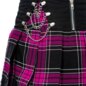 Heartless Nixie Skirt (Black/Pink) | Gothic Summer Clothing