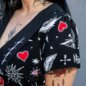 Hell Bunny Leah Mini Dress (Black) | Alternative Mini Dresses