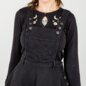 Hell Bunny Dakota Dress Pinafore Dress, Gothic Vintage Clothing