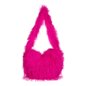 Blue Banana Long Fur Bag (Hot Pink) | Alternative Accessories