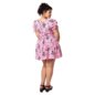 Hell Bunny Ma Boheme Mini Dress (Pink) | Gothic Summer Clothing