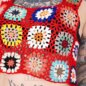Innocent Lucie Red Crochet Vest | Festival Fashion